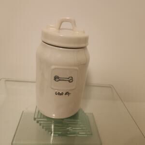 Rae Dunn Artisan Collection Ceramic "Good Dog" Treat Jar
